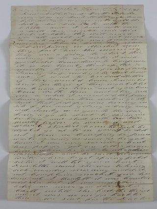 Item #12666 [Autograph Letter Signed by M.E. Alexander, Written to His Sister and Brother,...