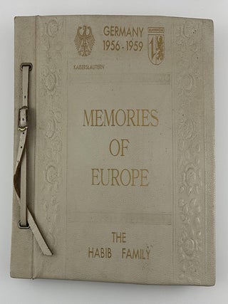 Item #12677 [Elaborate Annotated Vernacular Photograph Album Documenting the Experiences of...