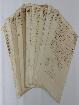 Item #12720 [Collection of Twelve Manumission Documents Liberating African and Criollo Slaves in...