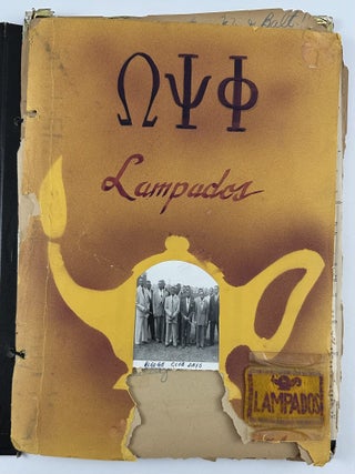 Item #12810 [Photographically-Illustrated Annotated Scrapbook Documenting the Activities of the...