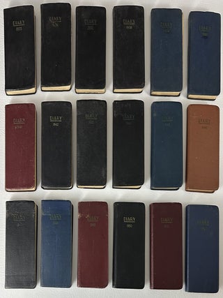 Item #12849 [Collection of Eighteen Manuscript Diaries Kept by Reverend John Rufus Hilger, a...