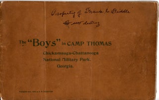 Item #13100 The "Boys" in Camp Thomas. Chickamauga-Chattanooga National Military Park, Georgia...