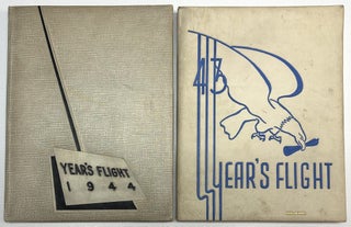 Item #13119 [Pair of YEAR'S FLIGHT Yearbooks from Butte High School, Gila River Internment...