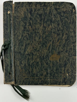 Item #13208 [Manuscript Autograph Book Compiled by Tillotson College Student Sarah Jones]....