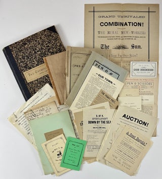 Item #13367 [Collection of Amateur Journalism Published and Often Printed by William G. Snow, a...