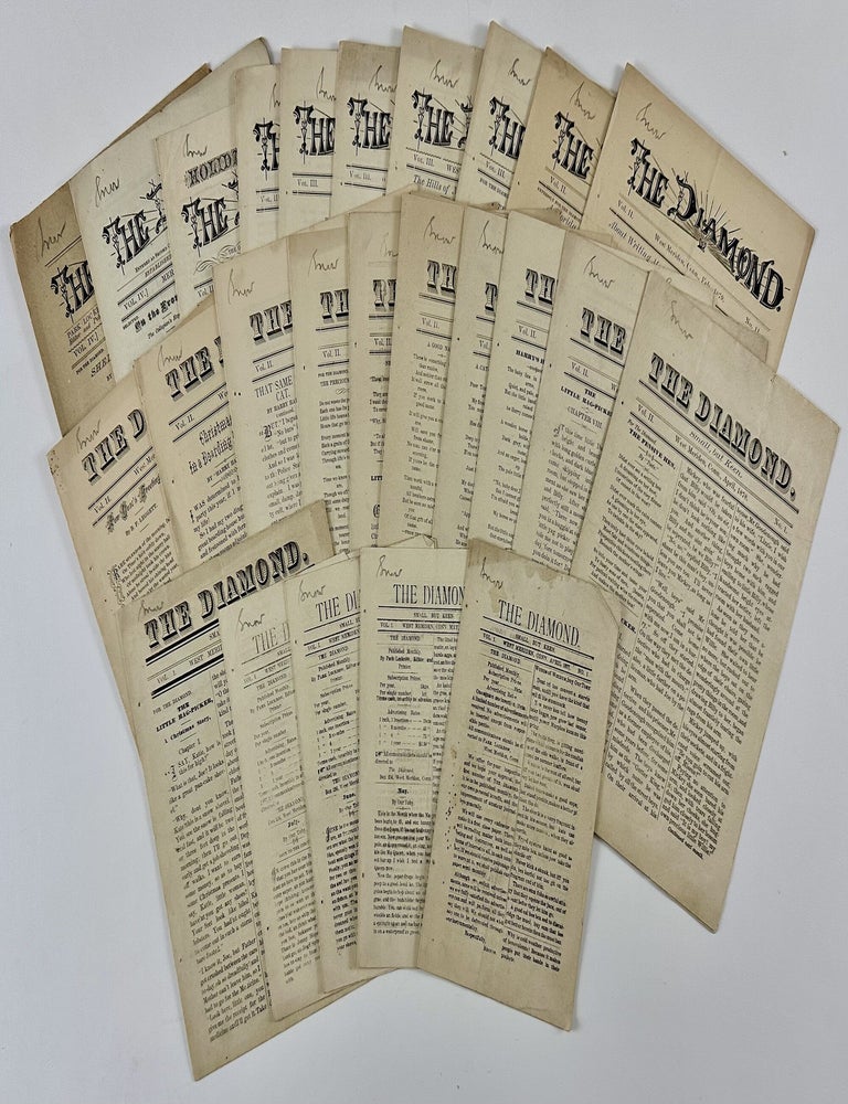 Item #13370 The Diamond [twenty-five issues]. Amateur Periodicals, Connecticut.