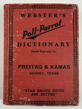 Item #2129 Webster's Ever Ready Dictionary of the English Language Self-Promoting Based upon the...
