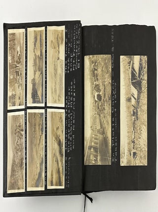 Item #2600 [Vernacular Family Photograph Album Featuring Numerous Images of Troops and Military...