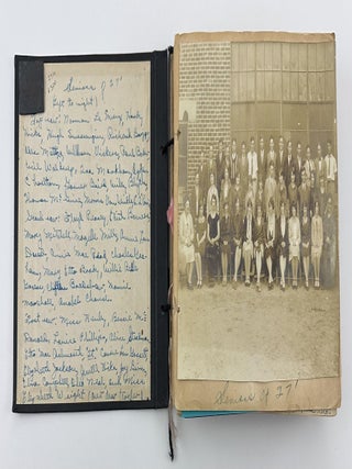 Item #2714 [Photographically-Illustrated Scrapbook Compiled by Mildred Mills, a High School...