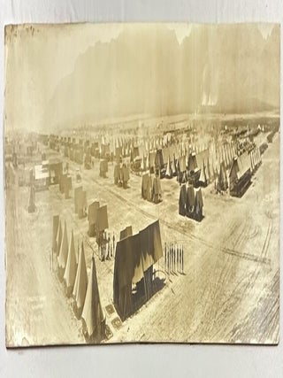 Item #3127 Pennsylvania Division on the Border. Looking South from the 2nd Artillery. Camp...
