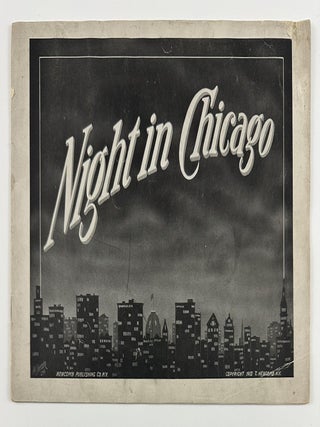 Item #3157 Night in Chicago. Illinois