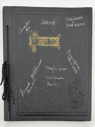 Item #3253 [Annotated Vernacular Photograph Album Belonging to a Young African American Woman in...