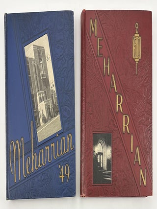 Item #3467 [Pair of Yearbooks Belonging to Pioneering Dr. James L. Hutchinson While a Student at...