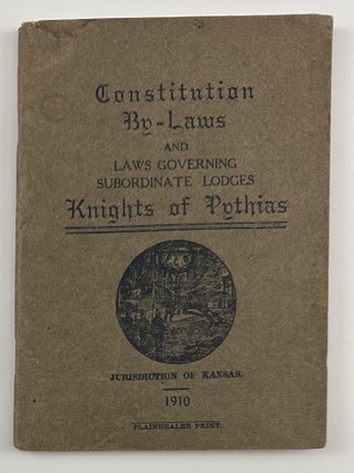 Item #3616 Constitution of the Grand Lodge of Knights of Pythias of North America, South America,...