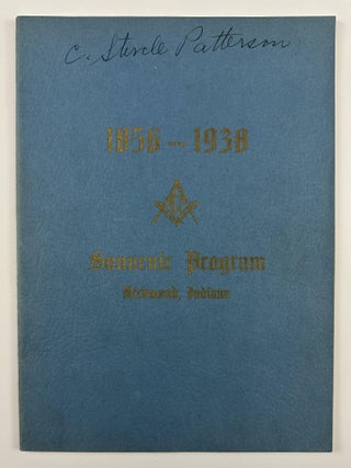 Item #4141 Official Souvenir Program of the Grand Lodge of the Free and Accepted Masons, State of...