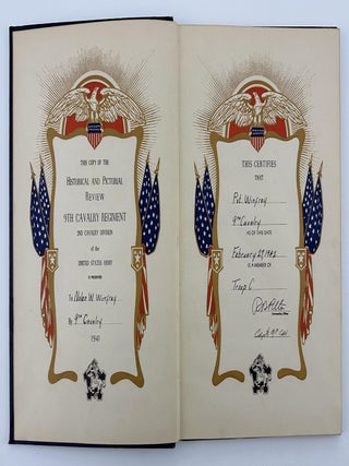 Historical and Pictorial Review Second Cavalry Division United States Army.