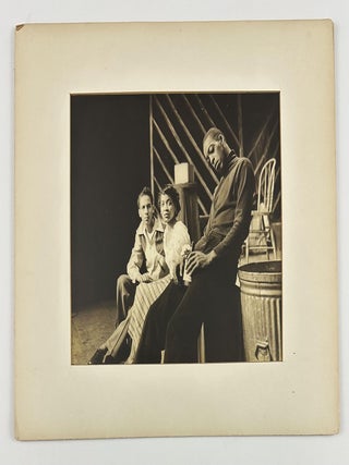 Item #4580 [Photograph of a Scene from "Boys Without Pennies," an Early 1950s Student Theater...
