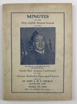 Item #4618 Minutes of the Sixty-Eighth Annual Session of the North Ohio Conference Branch of the...