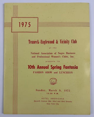 Item #5107 Teaneck-Englewood & Vicinity Club of the National Association of Negro Business and...