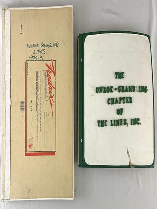 Item #5549 [Pair of Large Photographically-Illustrated Scrapbooks Celebrating the...