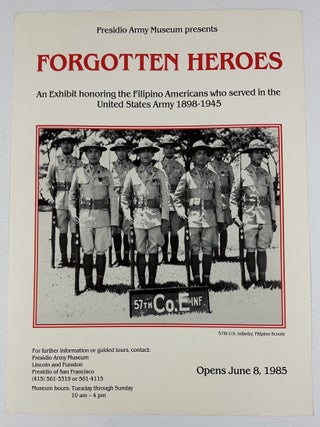 [Three Posters Commemorating Filipino Americans Who Served in the U.S. Military].